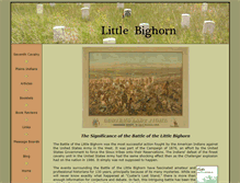 Tablet Screenshot of littlebighorn.info